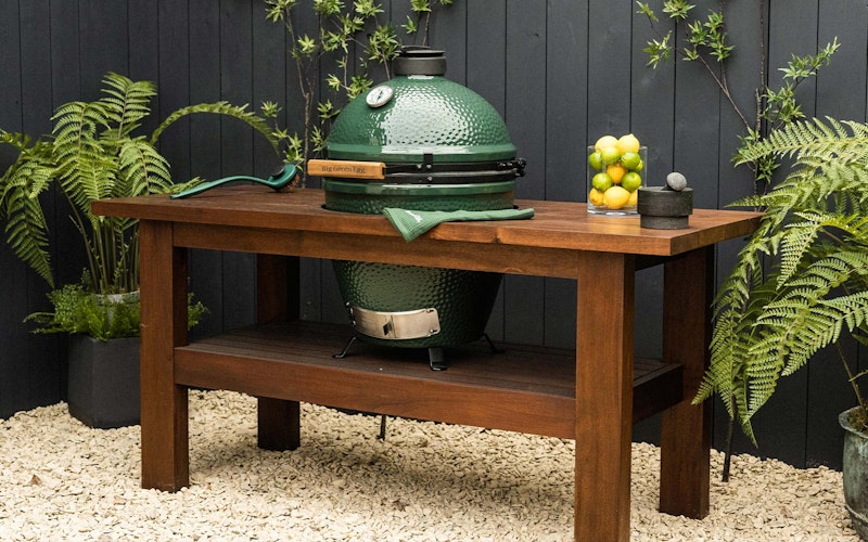 large egg premium mahogany table