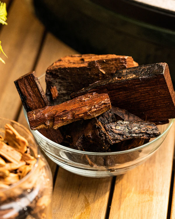 Pre-soak your woodchunks and woodchips for a longer-lasting and more even burn