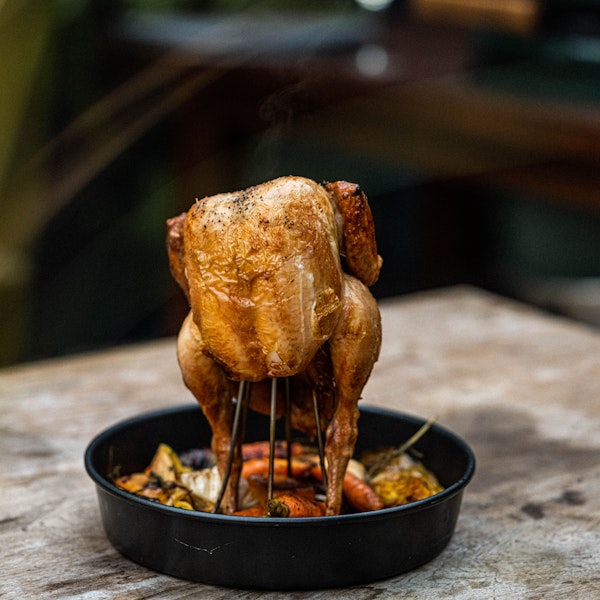 Maximise space and airflow for your next Roast Chicken
