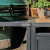 XL Big Green Egg in a Modular Nest and Acacia Expansion Cabinet
