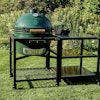 XL Big Green Egg in a Modular Nest Expansion frame with Stainless Steel inserts