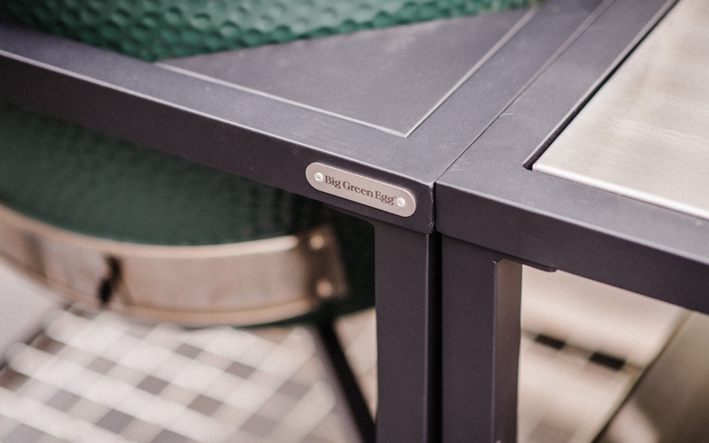 XL Big Green Egg Modular Nest Expansion System with Stainless Steel inserts
