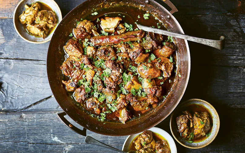 Trini Duck Curry