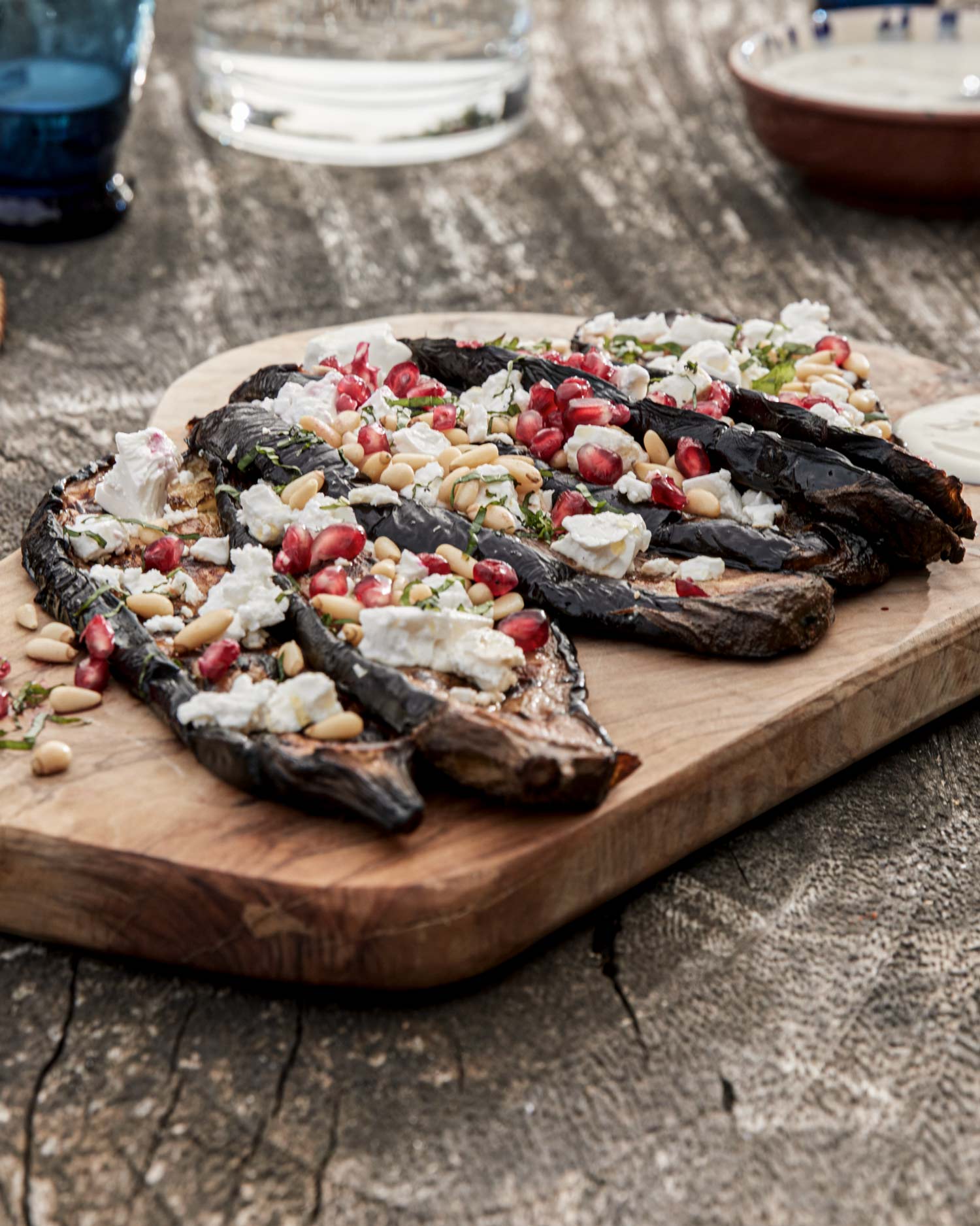 Smoked Aubergine and Feta