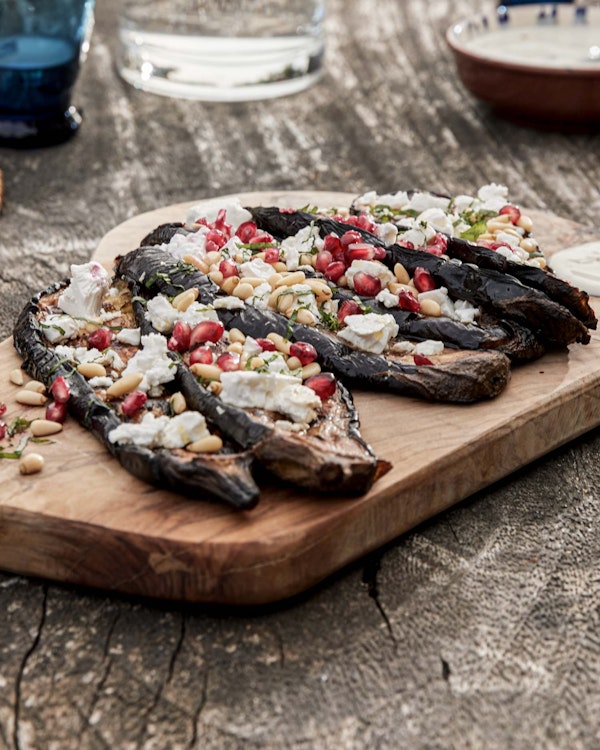 Smoked Aubergine and Feta