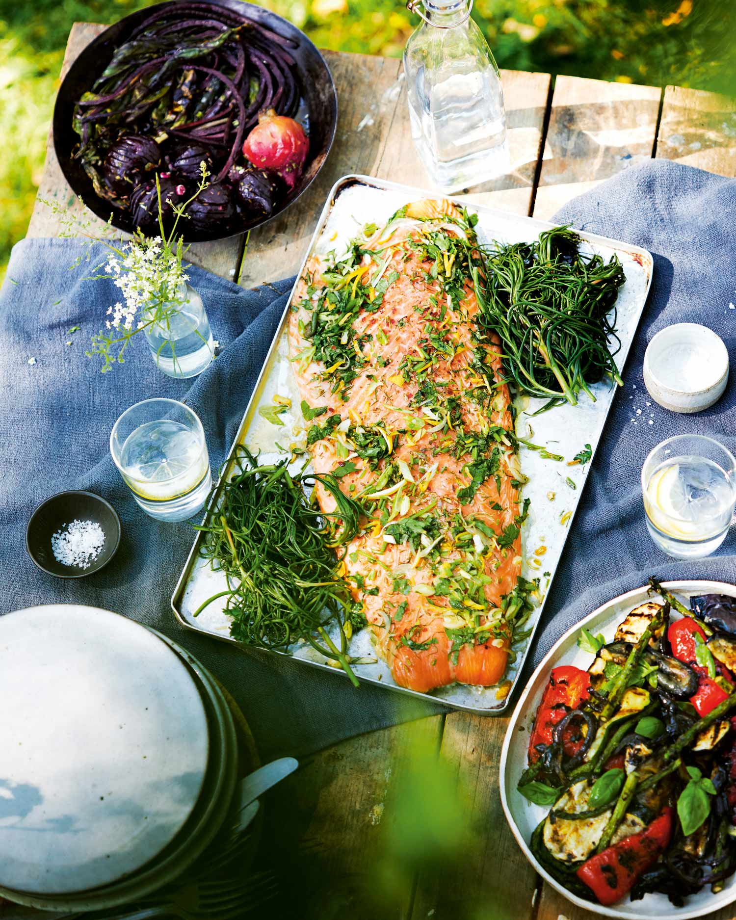 Roasted side of Salmon | Cooking on the Big Green Egg | Kamado Barbecue