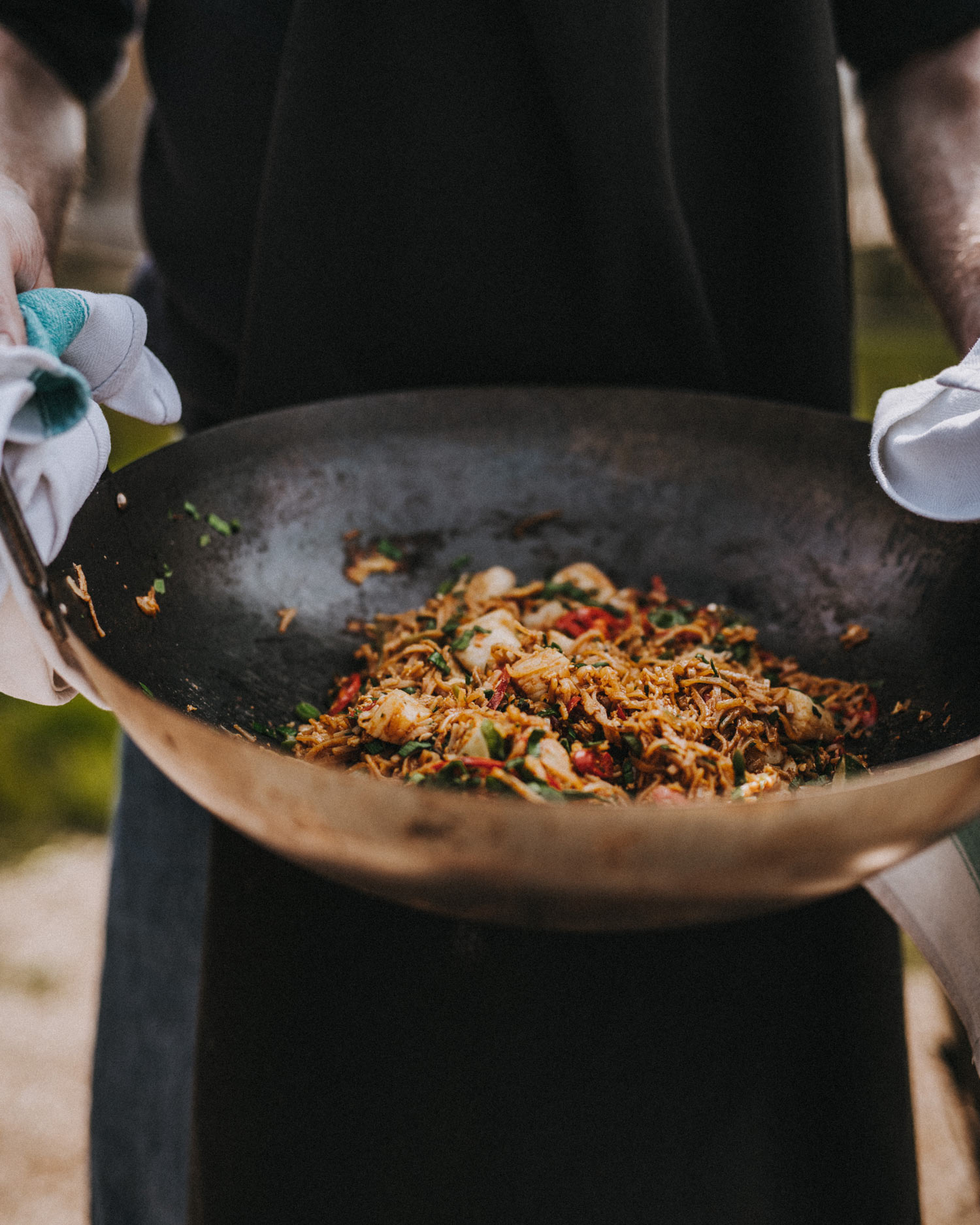 Scallop Pad Thai | Seafood Recipe | Big Green Egg
