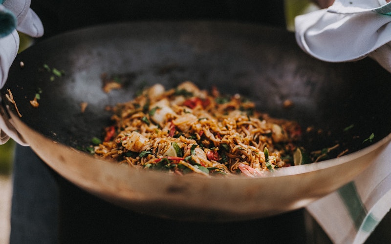 Scallop Pad Thai | Seafood Recipe | Big Green Egg