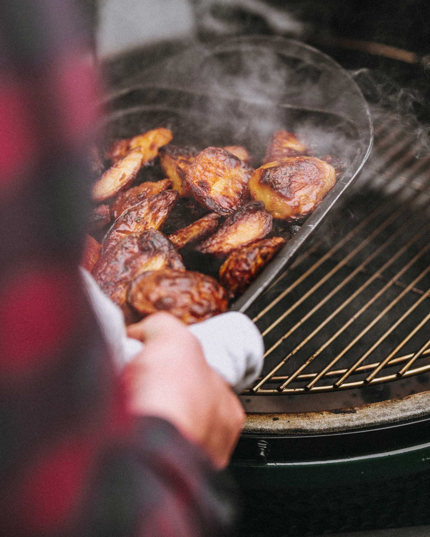 Roasted Potatoes | Sunday Roast | Big Green Egg