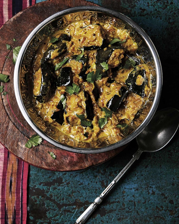 Aubergine Curry | Vegetarian Recipe | Big Green Egg