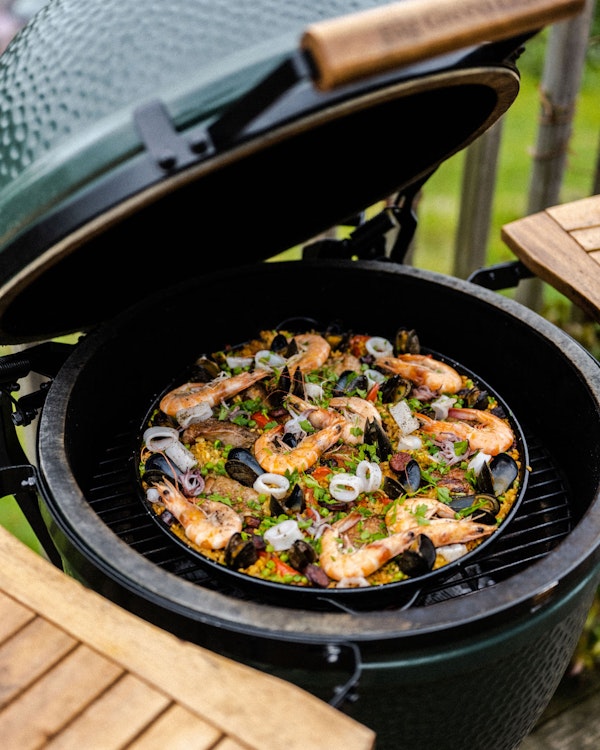 Paella Big Green Egg | Kamado barbecue