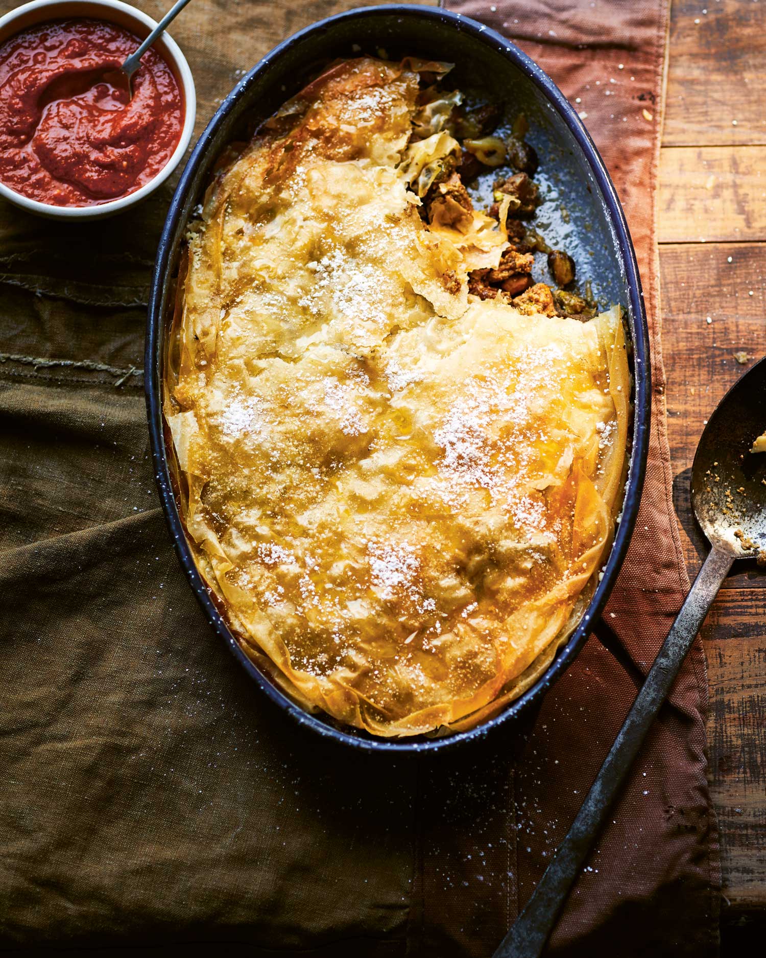 Pastilla Recipe from Cooking on the Big Green Egg 