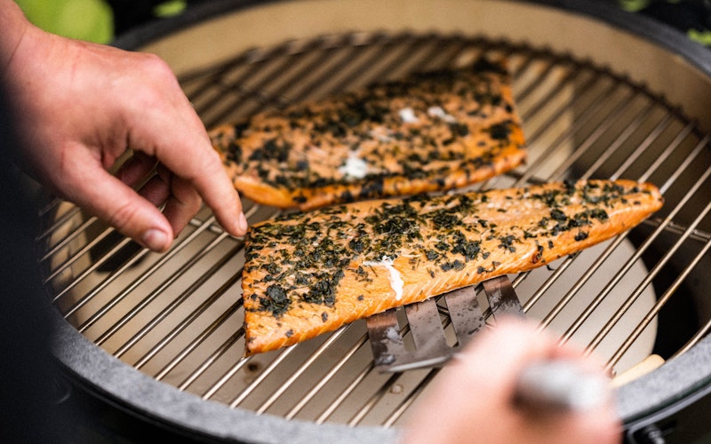 smoked salmon
