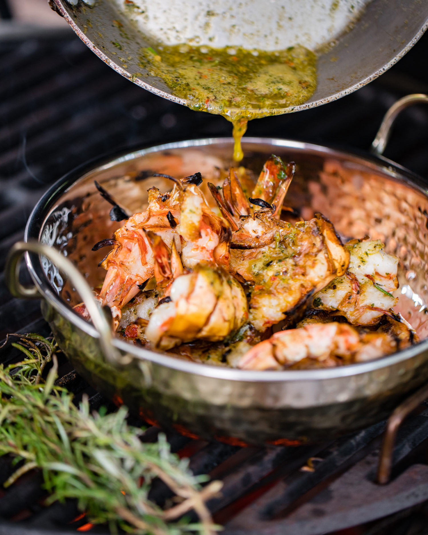 Butterflied Chilli & Lime Prawns | Tom Kerridge Outdoor Cooking | Big Green Egg