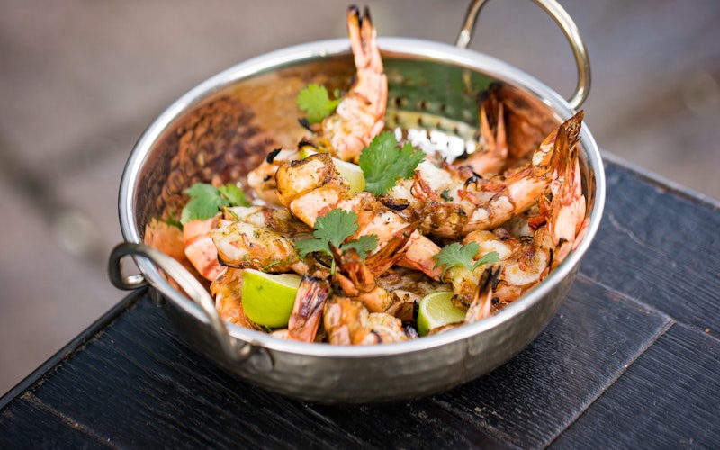 Butterflied Chilli & Lime Prawns | Tom Kerridge Outdoor Cooking | Big Green Egg