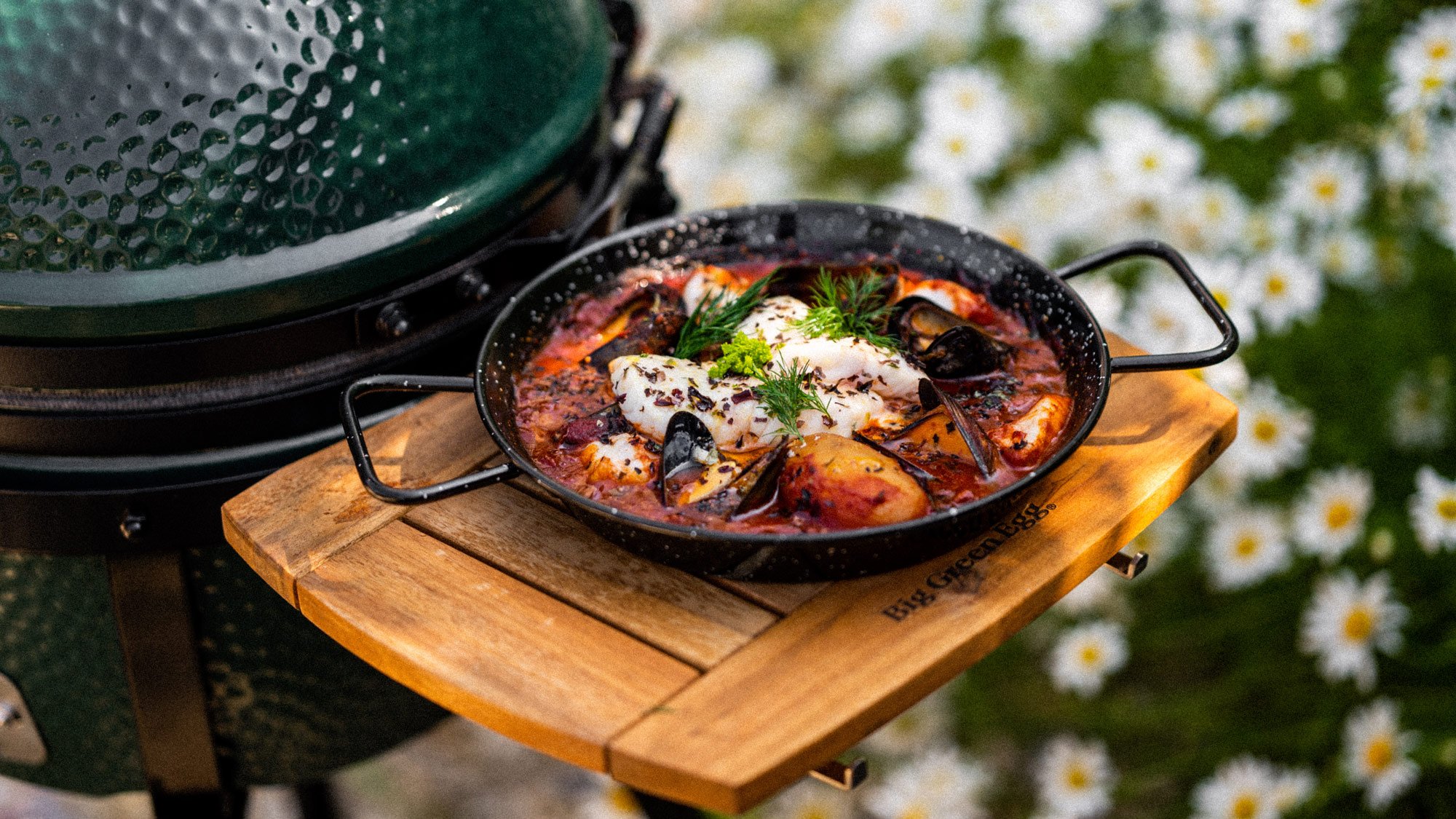 Fish Stew | Pan cooking | Recipe | Big Green Egg