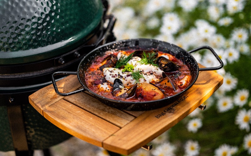 Fish Stew | Pan cooking | Recipe | Big Green Egg
