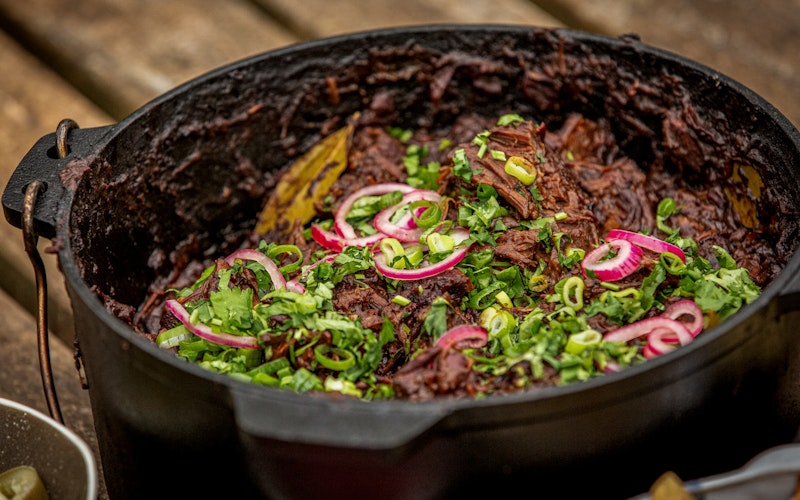 Smoked Chilli | Beef Recipes | Pan Cooking Recipes | Big Green Egg