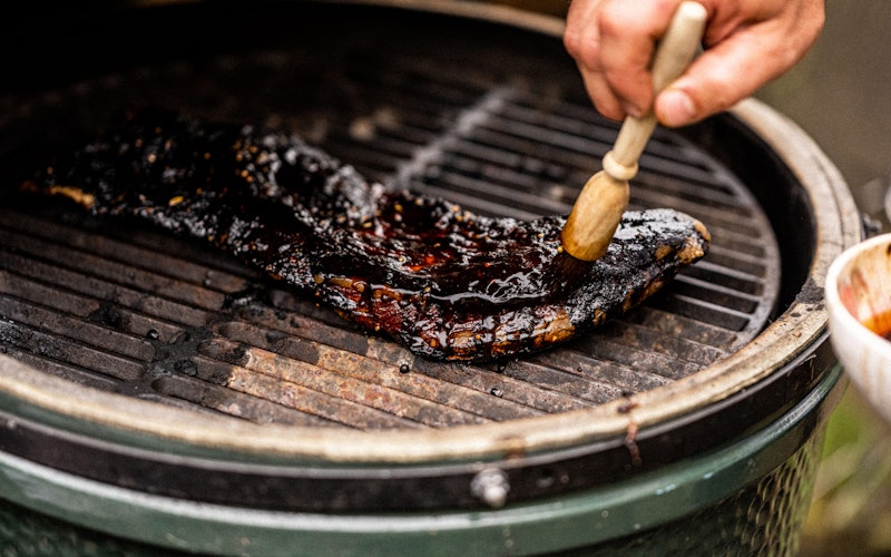 Lamb Ribs with Tamarind Glaze | Cooking on the Big Green Egg | Lamb Recipe | Low & Slow | Big Green Egg