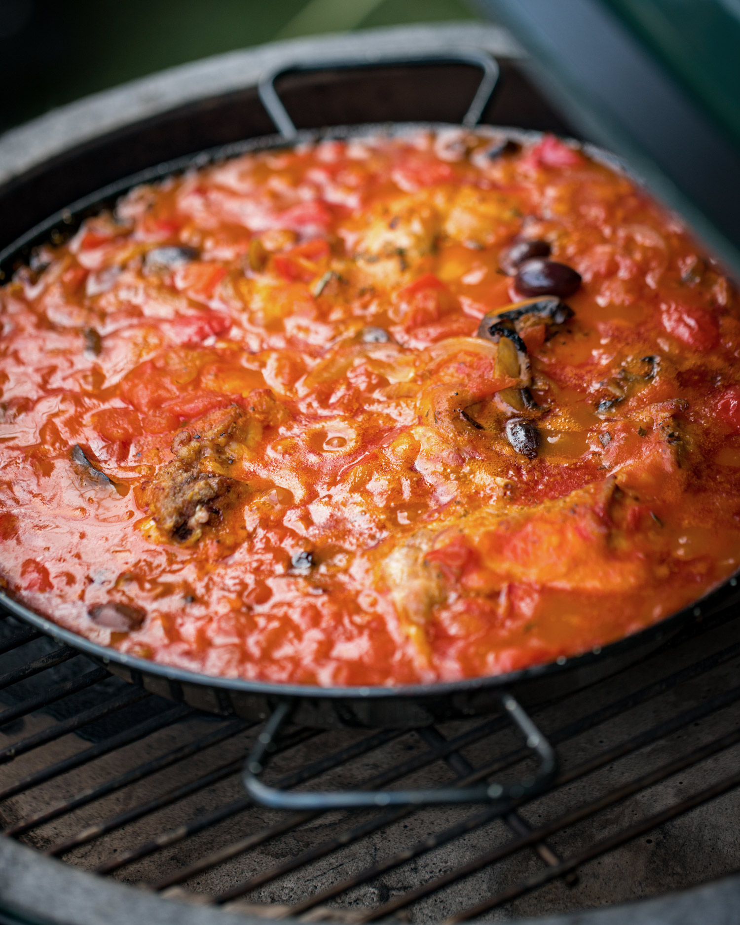 Rabbit Cacciatore | Game Recipes | Pan Cooking | Big Green Egg