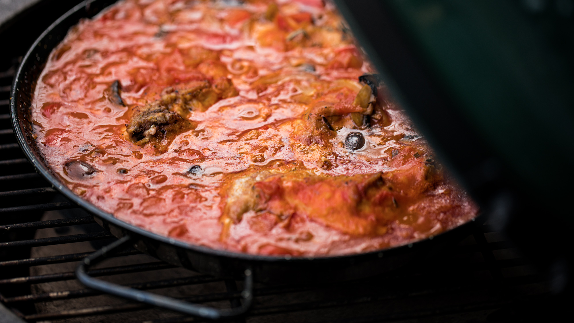 Rabbit Cacciatore | Game Recipes | Pan Cooking | Big Green Egg