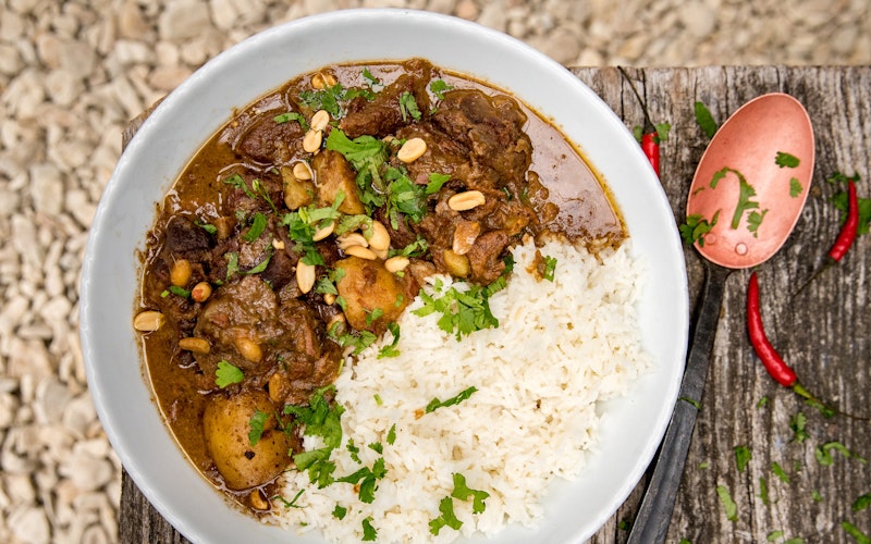 Beef Massaman | Beef recipes | Low & Slow Pan cooking | Big Green Egg