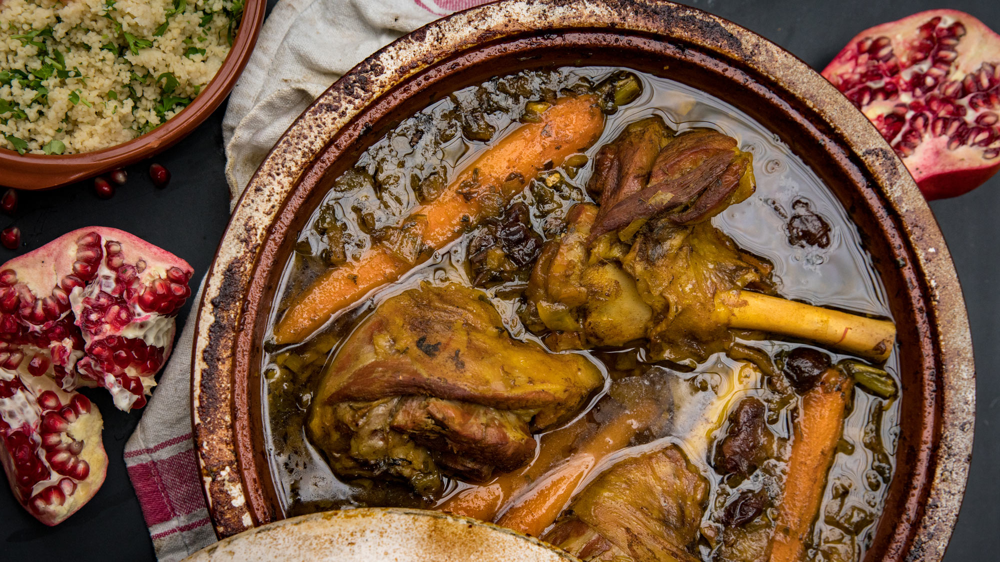 Lamb Shank Tagine | Lamb recipes | Low & Slow Pan cooking | Big Green Egg