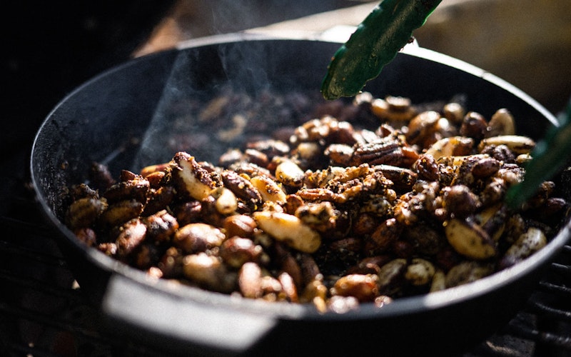 Spiced Nuts | Pan Cooking | Christmas recipes | Big Green Egg