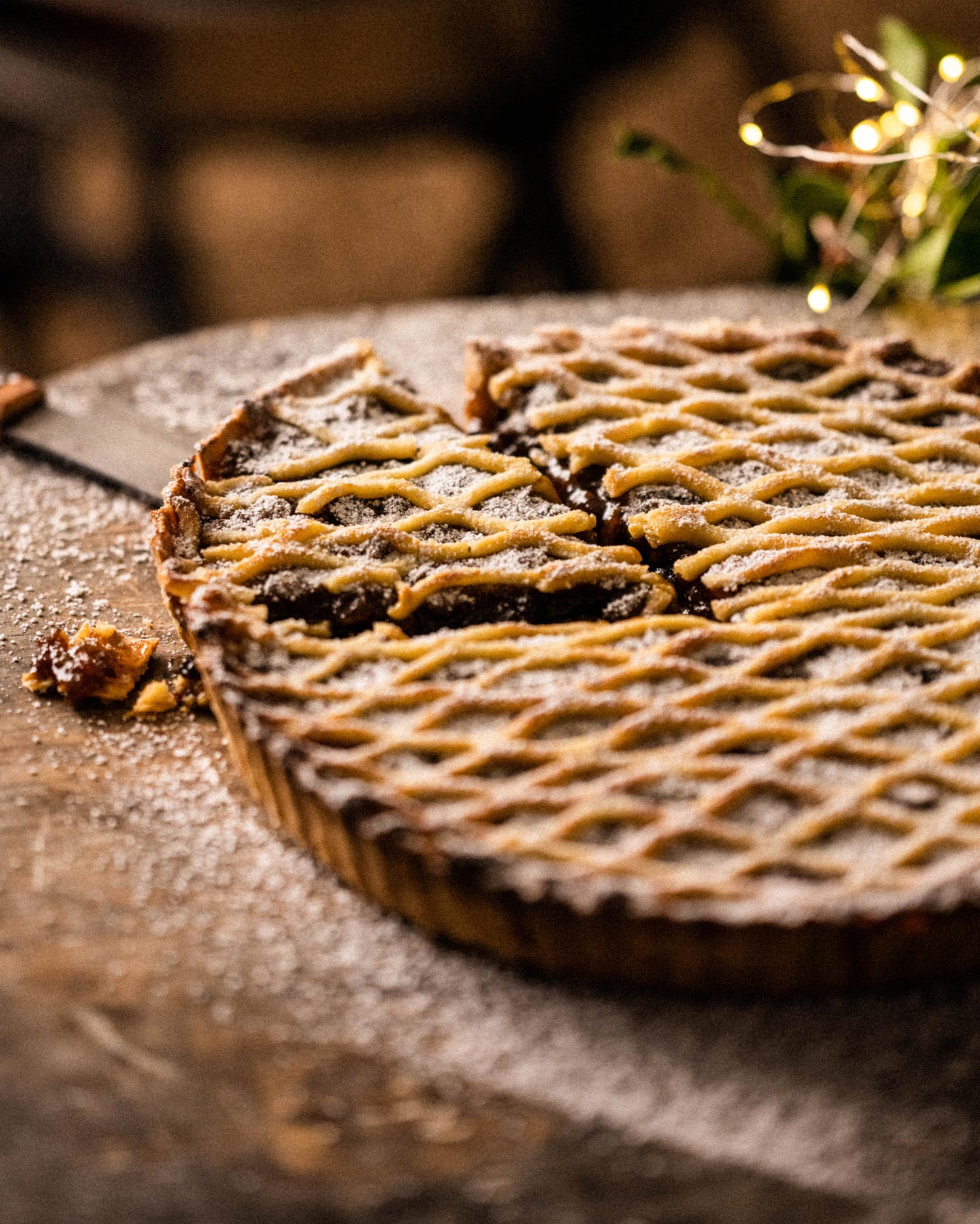 Mince pie tart | Christmas recipes | Pan cooking | Big Green Egg