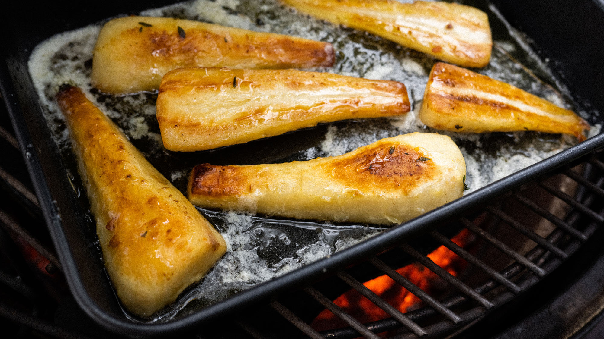 Parsnips | Christmas recipes | EGGspander Recipes | Big Green Egg