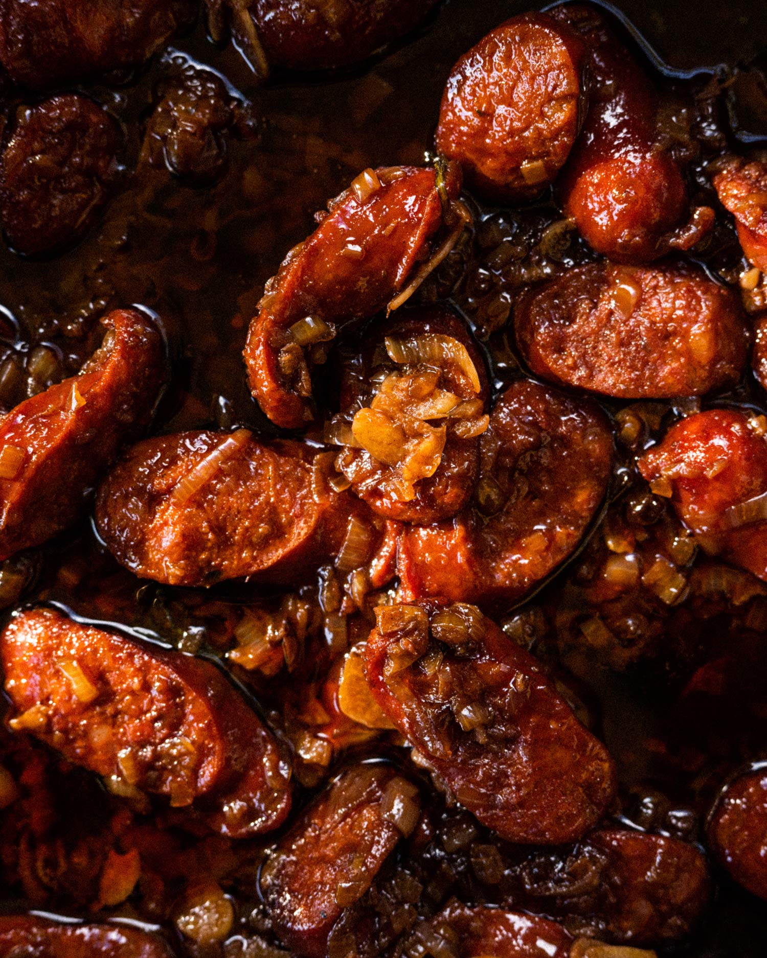 Chorizo with red wine | Pork recipes | Pan cooking | Big Green eGg