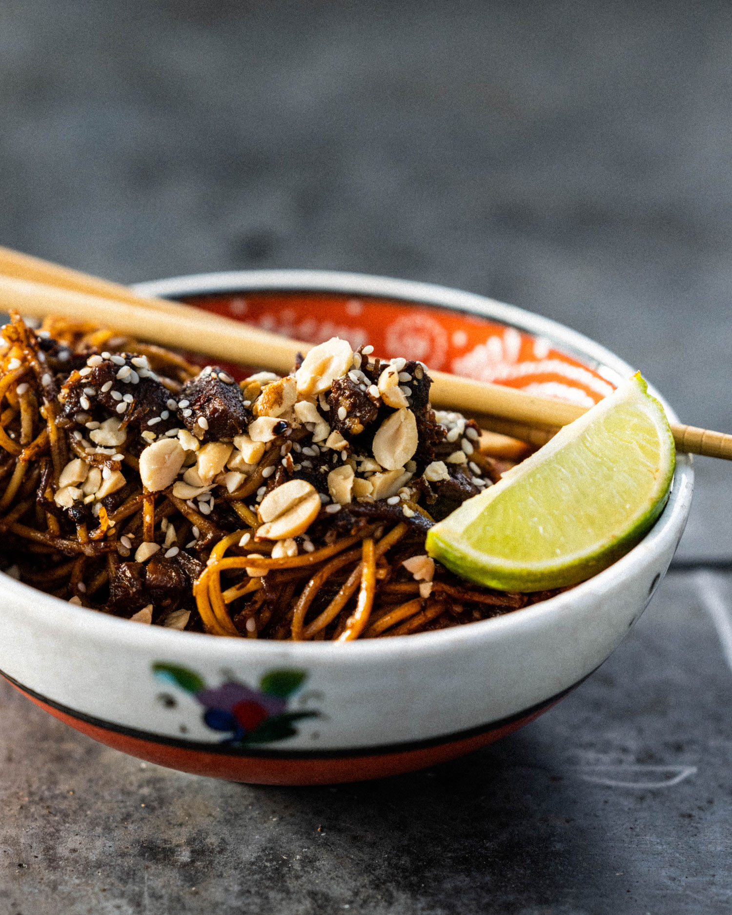 Leftover beef Dan Dan noodles | Beef | Pan cooking | Asian recipes |  Big Green Egg