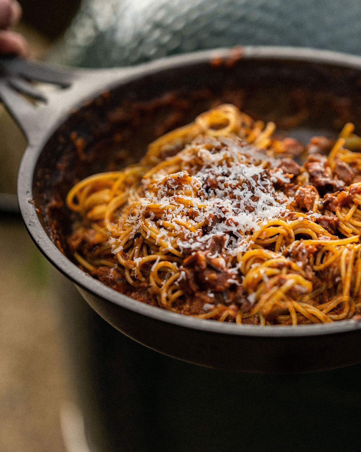 Leftover Featherblade Ragu | Beef recipes | Pan cooking | Big Green Egg