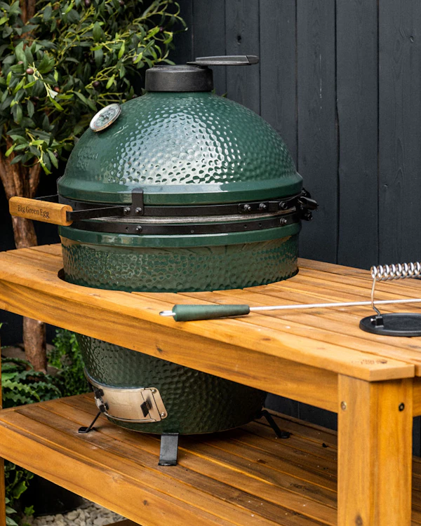 Eucalyptus Table for Large Big Green Egg | Tables | Bases | Big Green Egg