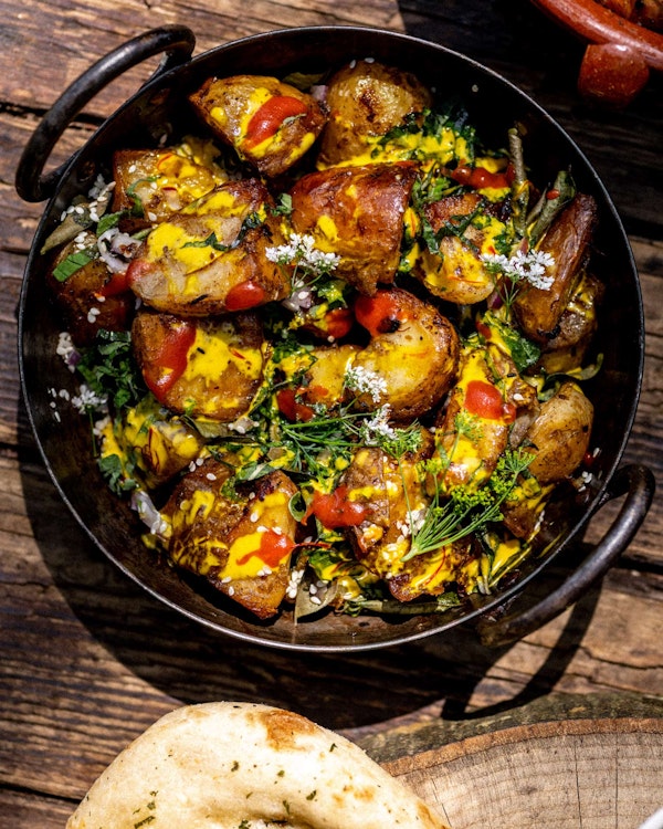 Spiced Roast Potatoes | Roasting | Vegetarian recipes | Big Green Egg