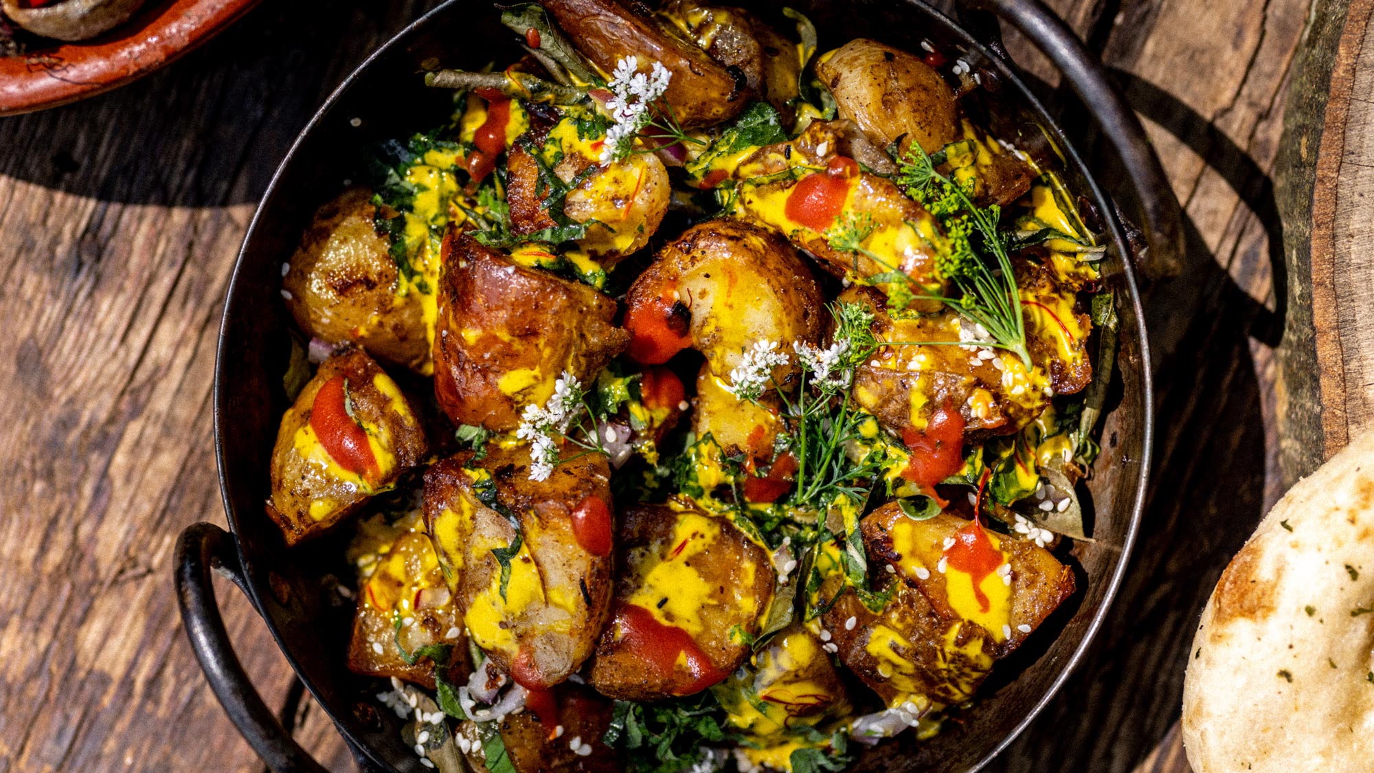 Spiced Roast Potatoes | Roasting | Vegetarian recipes | Big Green Egg