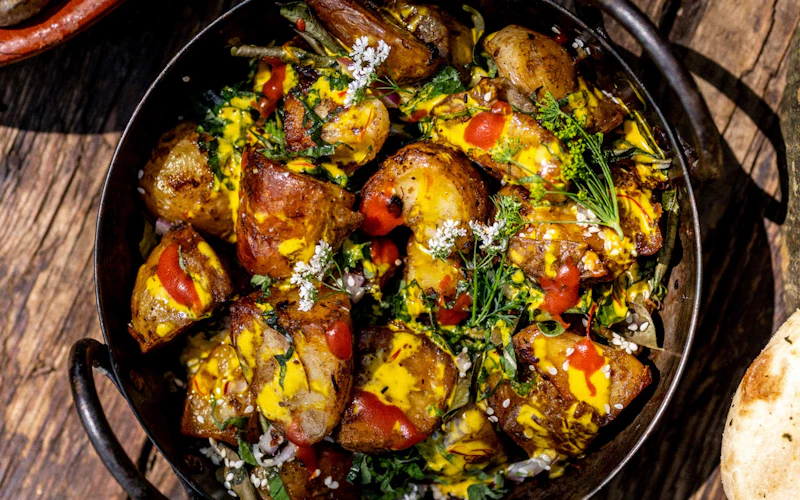 Spiced Roast Potatoes | Roasting | Vegetarian recipes | Big Green Egg