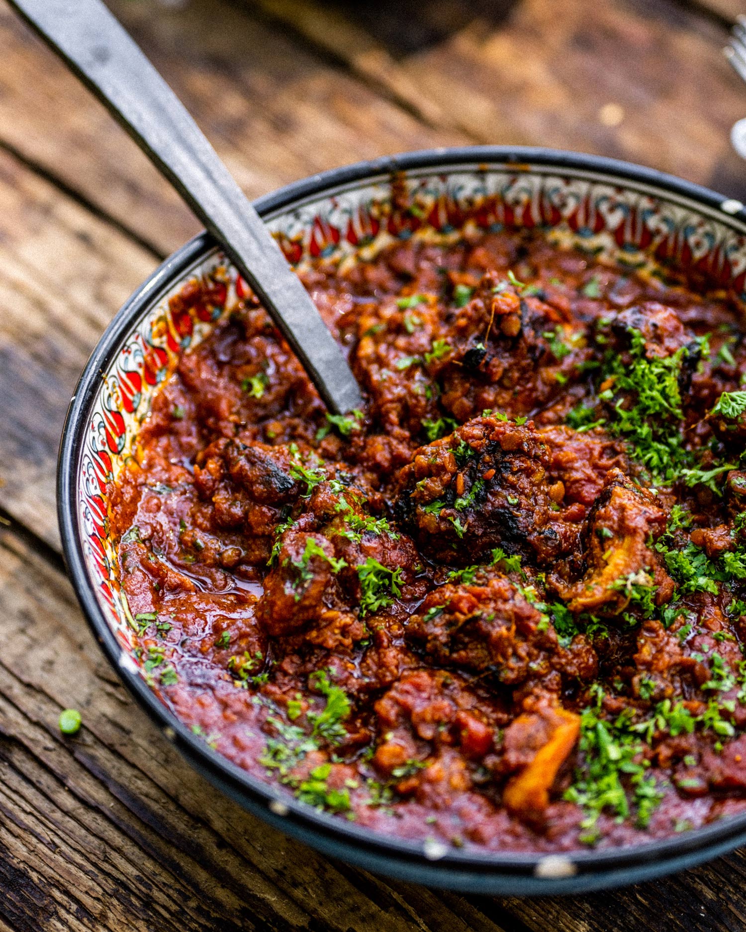 Chicken Dhanzak | Pan cooking | Chicken recipes | Big Green Egg