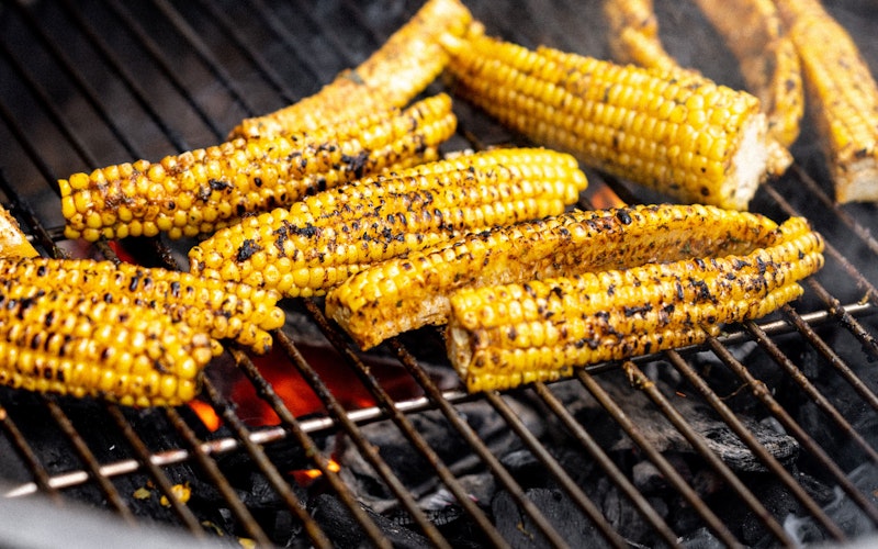 Corn Ribs with Coriander and Paprika Butter | Grilling | Vegetarian | Big Green Egg
