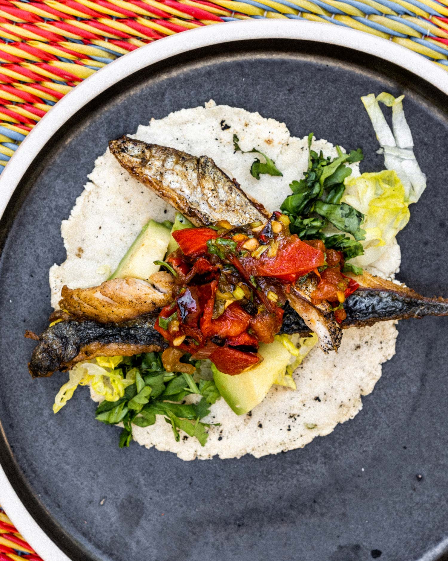 Fish Tacos with Burnt Salsa | Fish recipe | Plancha | Big Green Egg