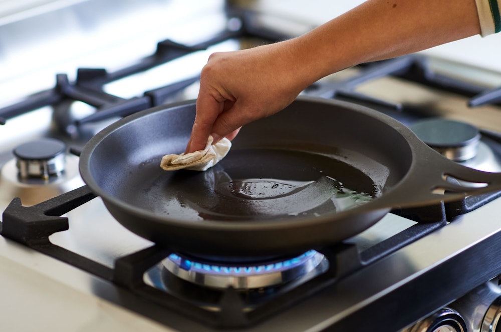 Stovetop seasoning