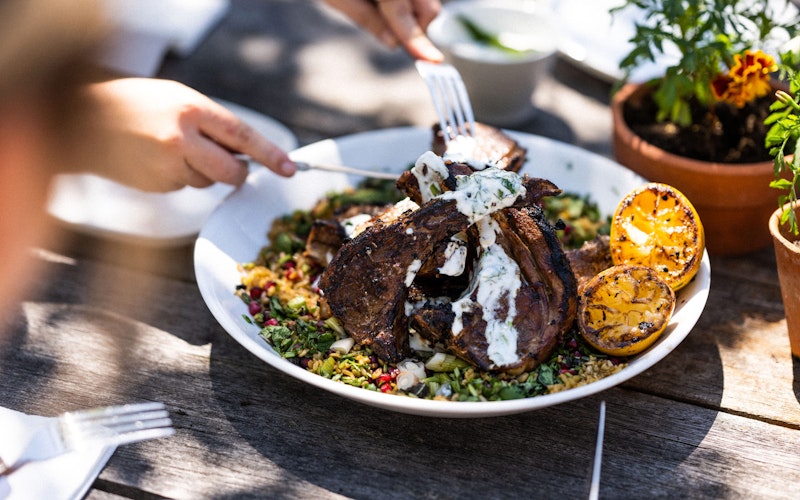 Pomegranate Lamb | Grilling | Lamb recipes | Helen Graves | Big Green Egg