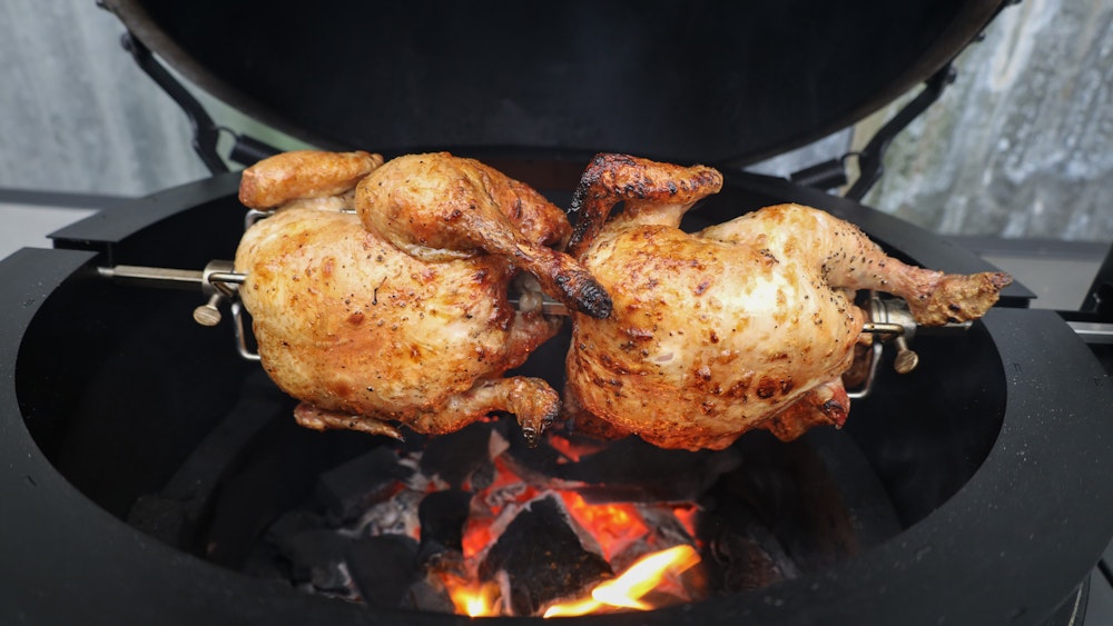 Rotisserie | Rotisserie Chicken | Recipes | Cookware | Accessories | Big Green Egg