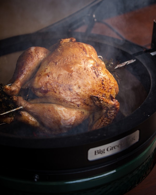 Rotisserie Turkey & the trimmings | Rotisserie | Turkey recipes | Big Green Egg
