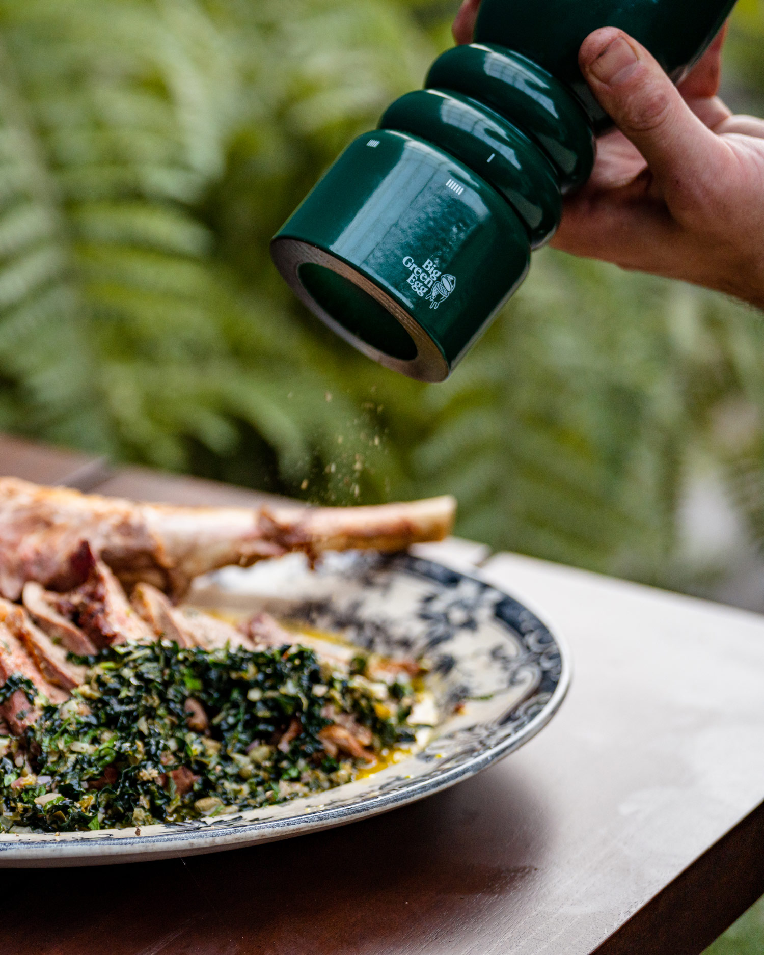 Peugeot & Big Green Egg Salt & Pepper Mills collaboration | Accessories | Big Green Egg