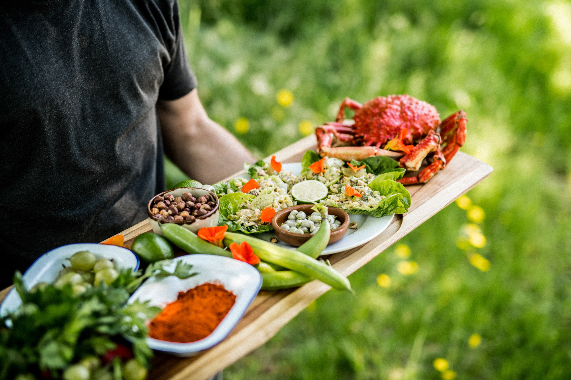 Teak Slather serving board | Utensils | Accessories | Big Green Egg