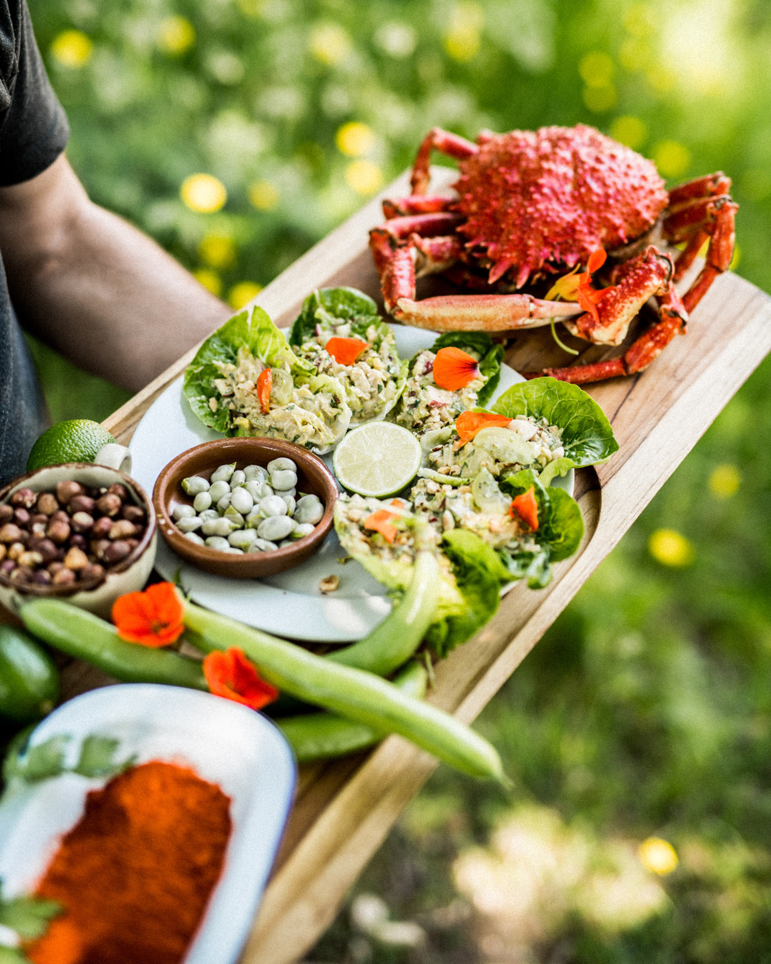 Teak Slather serving board | Utensils | Accessories | Big Green Egg