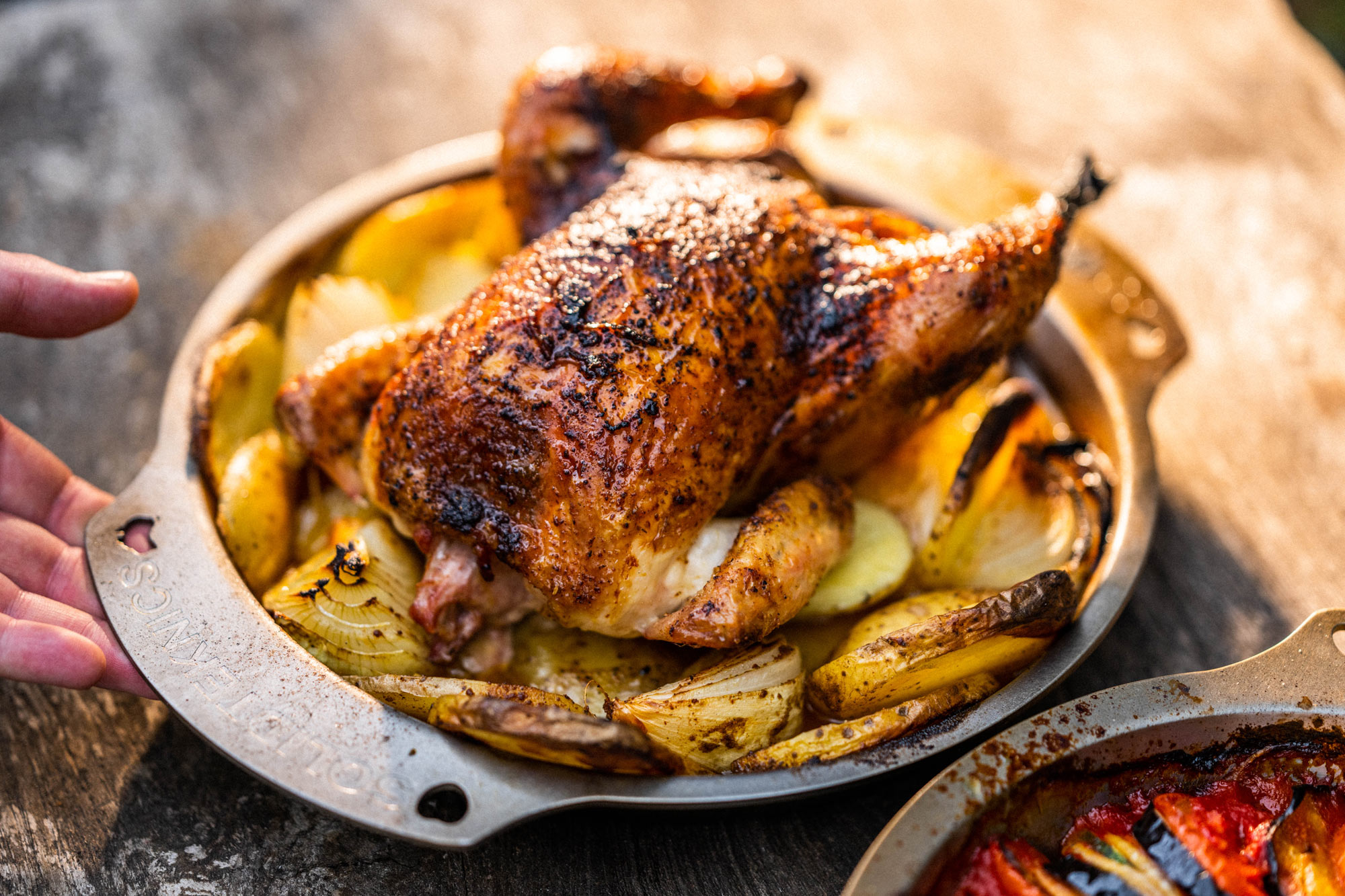 Solidteknics 28cm Nöni Oven to Table Pan | Cookware | Accessories | Big Green Egg