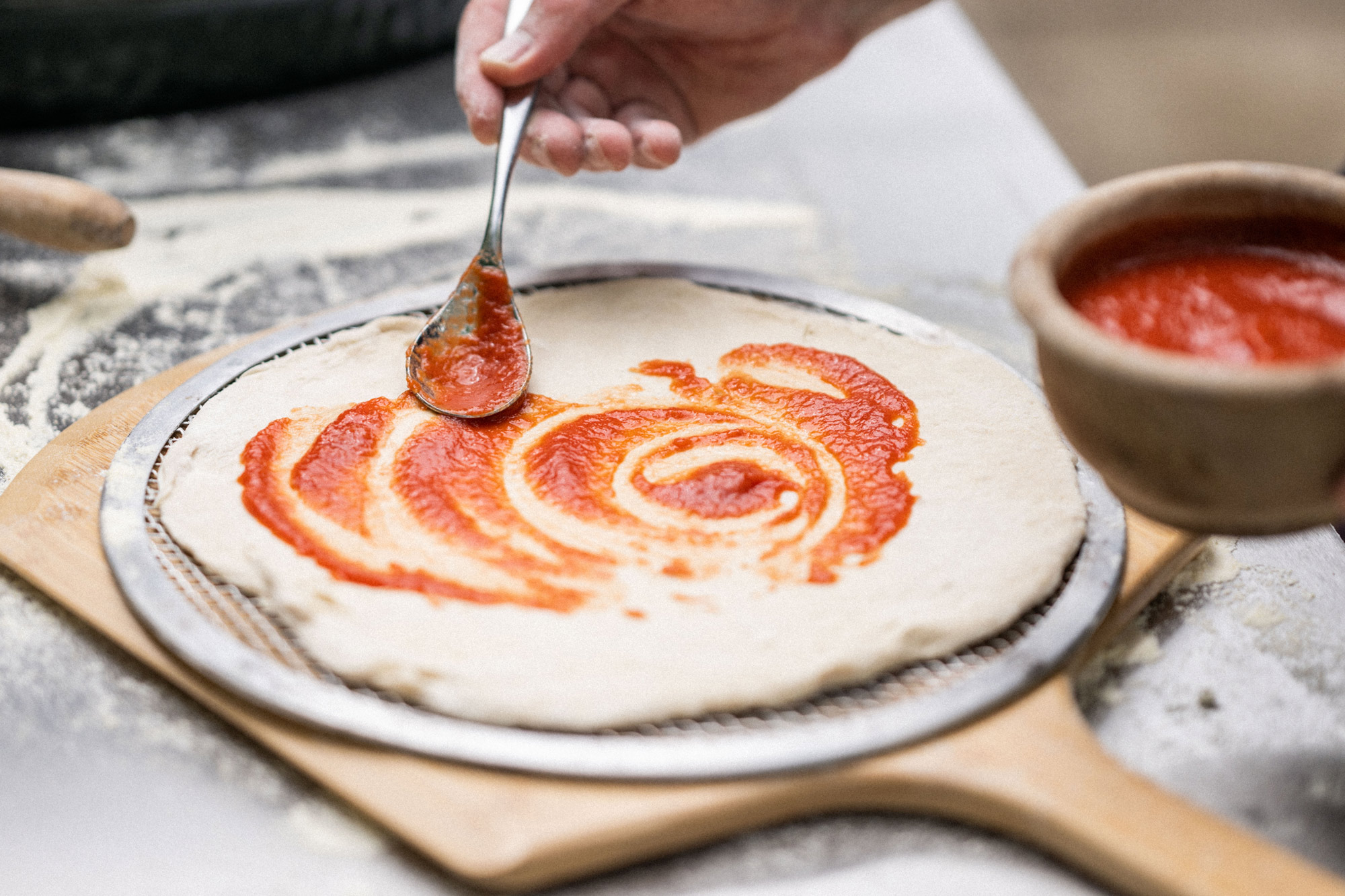 The Margherita Pizza box | Pizza | Experiences | Big Green Egg & Alfa Forni ovens