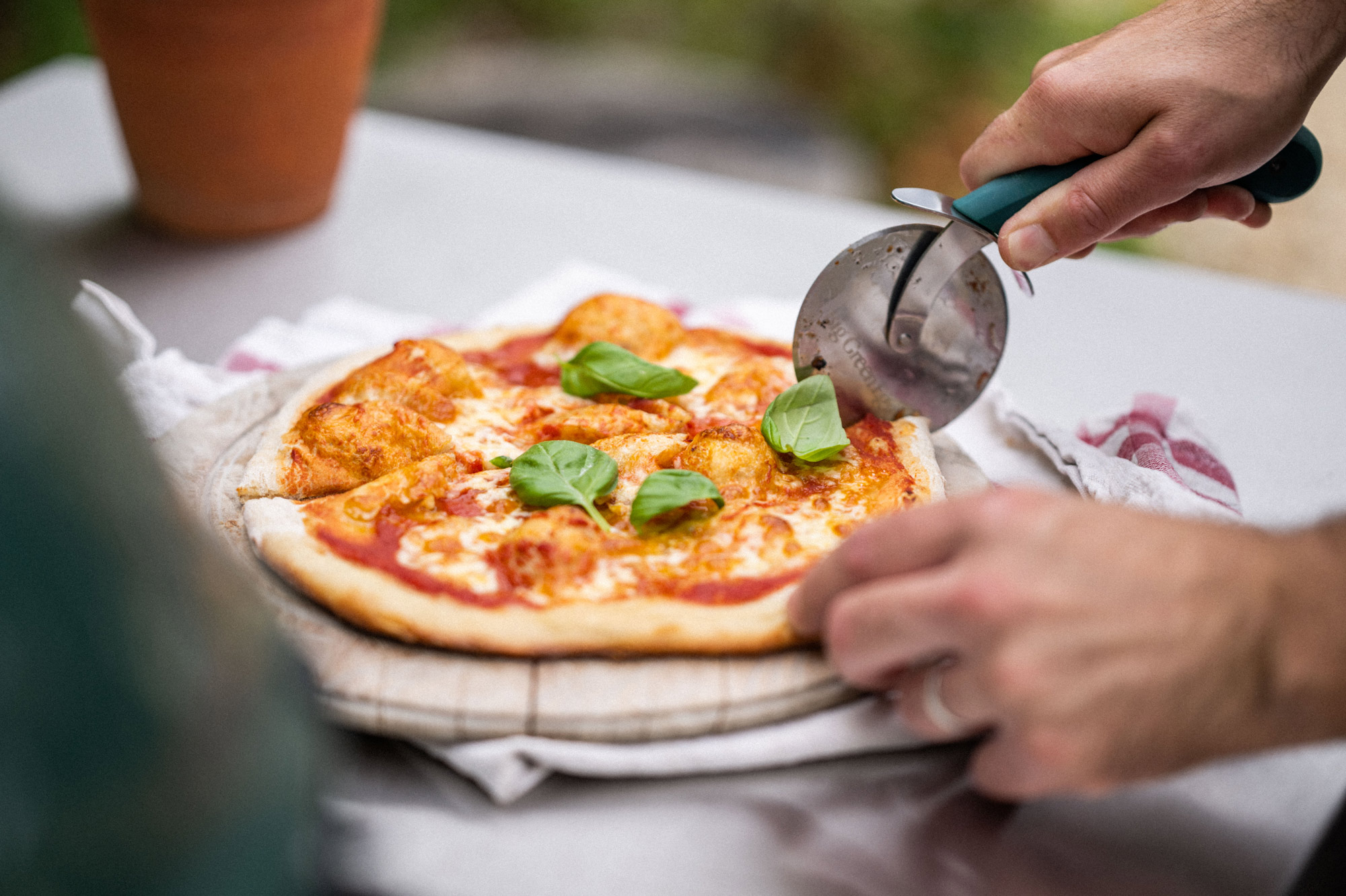 The Margherita Pizza box | Pizza | Experiences | Big Green Egg & Alfa Forni ovens